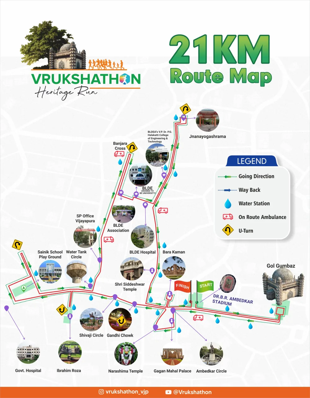 vrukshathon-21km-route-map
